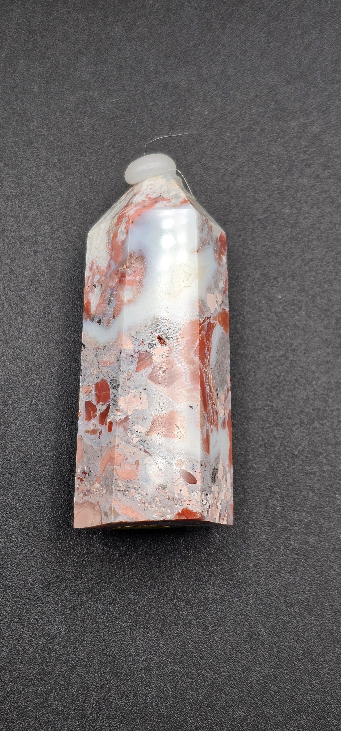 Pink Calcedony Tower