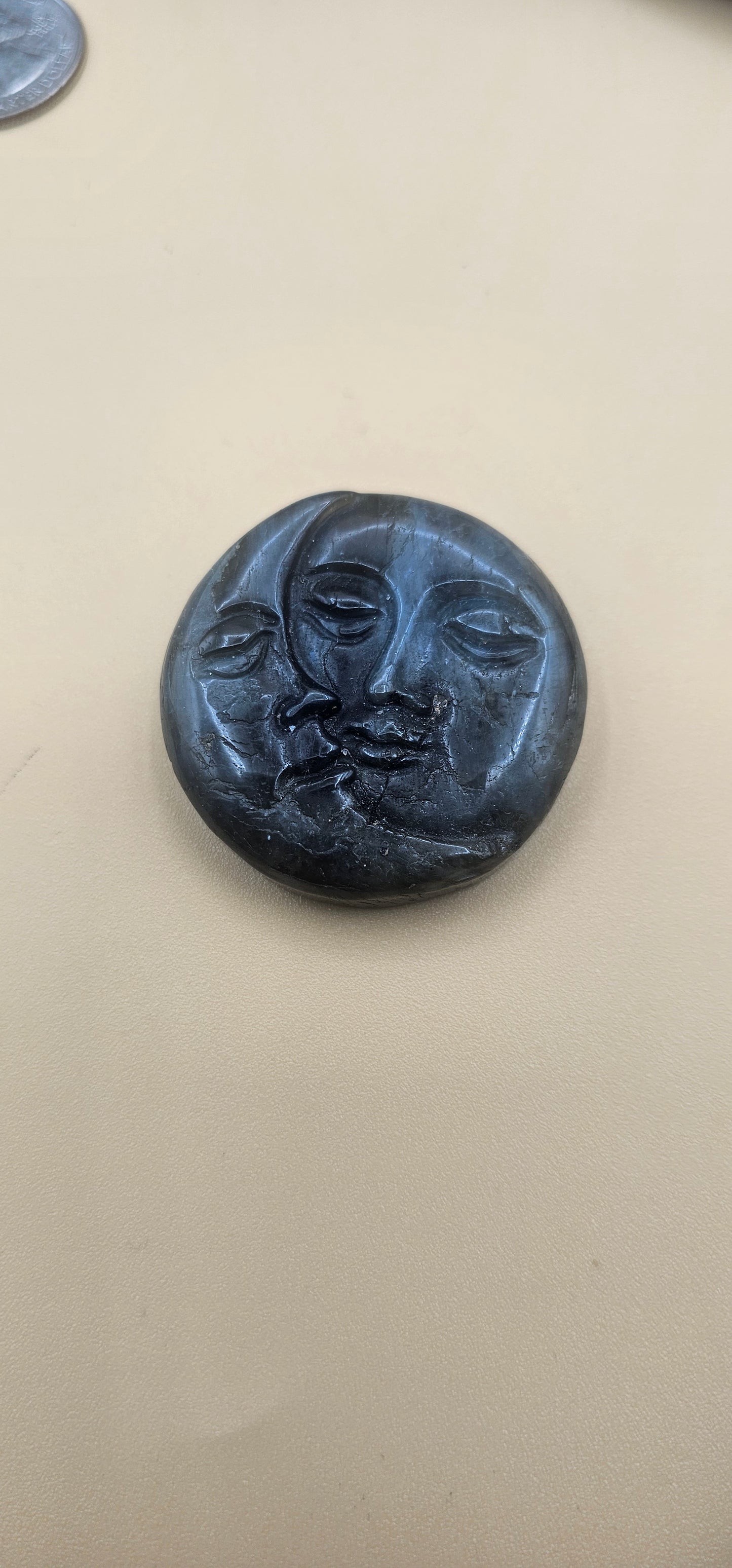 Labradorite Sun/Moon face