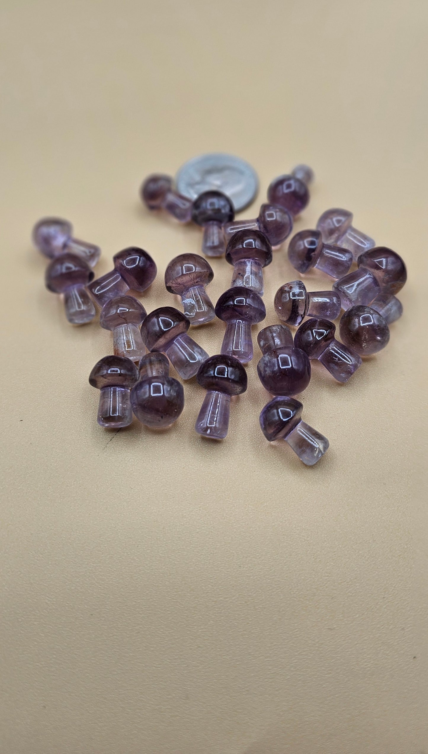 Mini Amethyst Mushroom