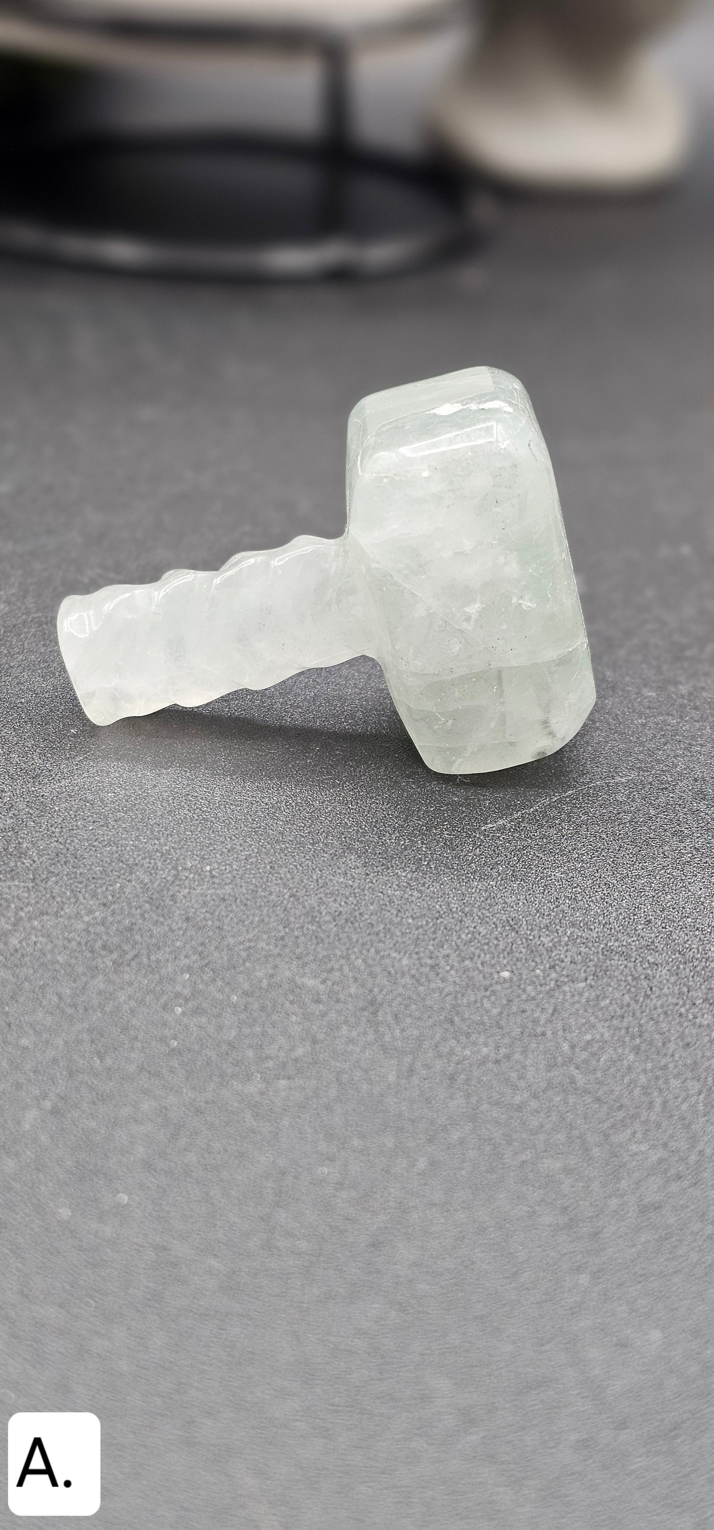 Fluorite Mjolnir *Thors' Hammer*