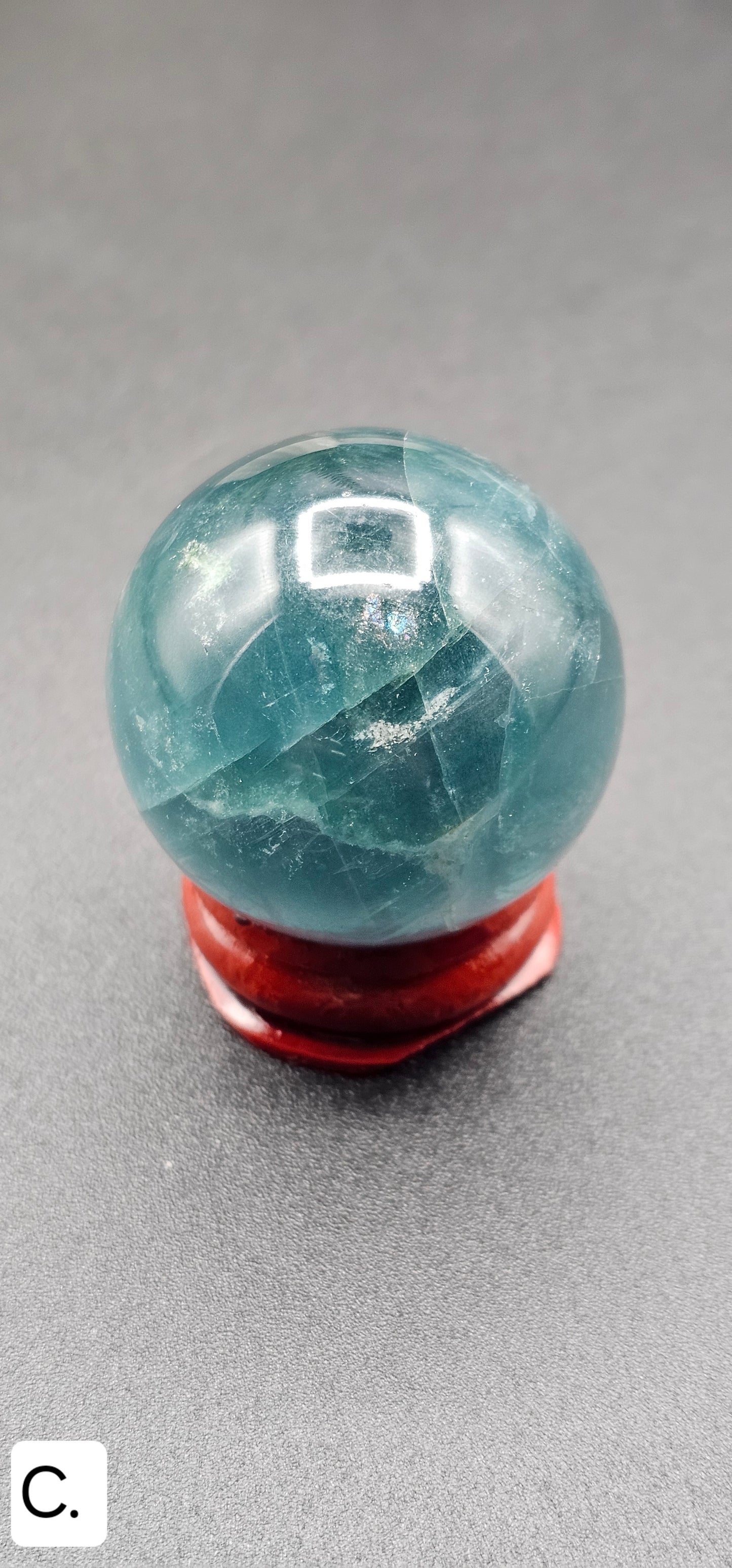 Blue Fluorite Spheres