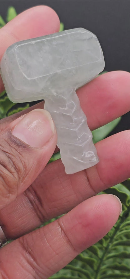 Fluorite Mjolnir *Thors' Hammer*