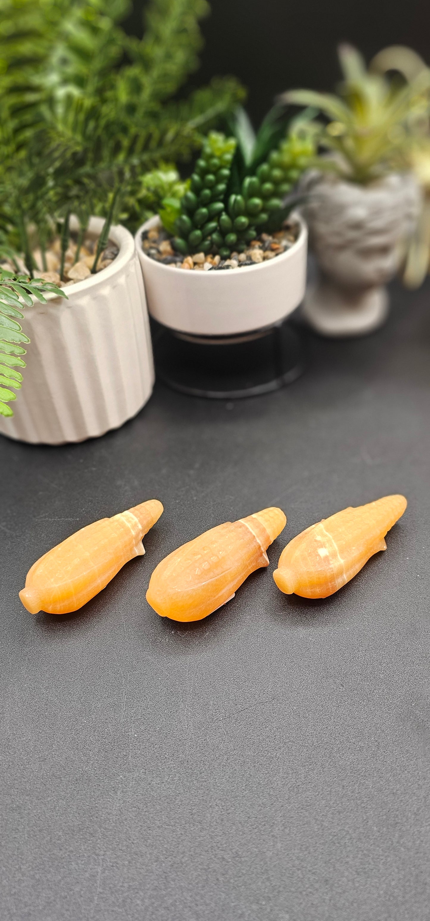 Orange Calcite Corn