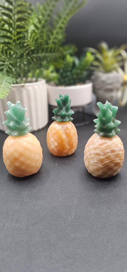 Yellow Calcite Pineapple