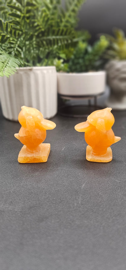 Orange Calcite Psyduck