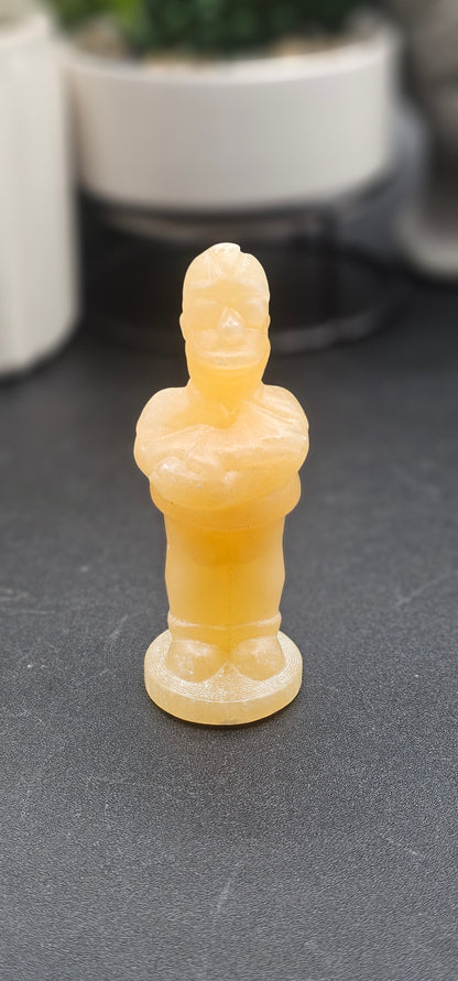 Yellow Calcite Simpsons Family