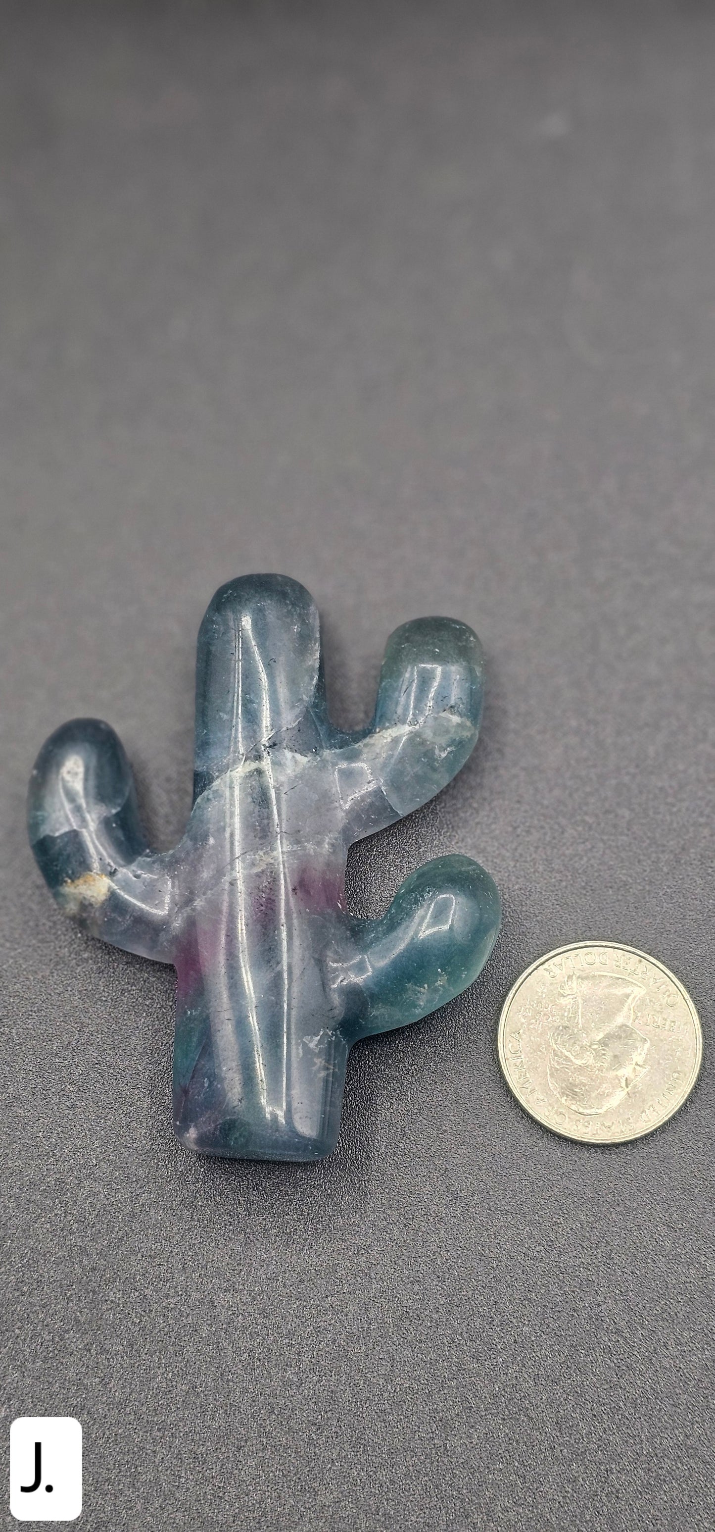 Beautiful Fluorite Saguaro Cactus