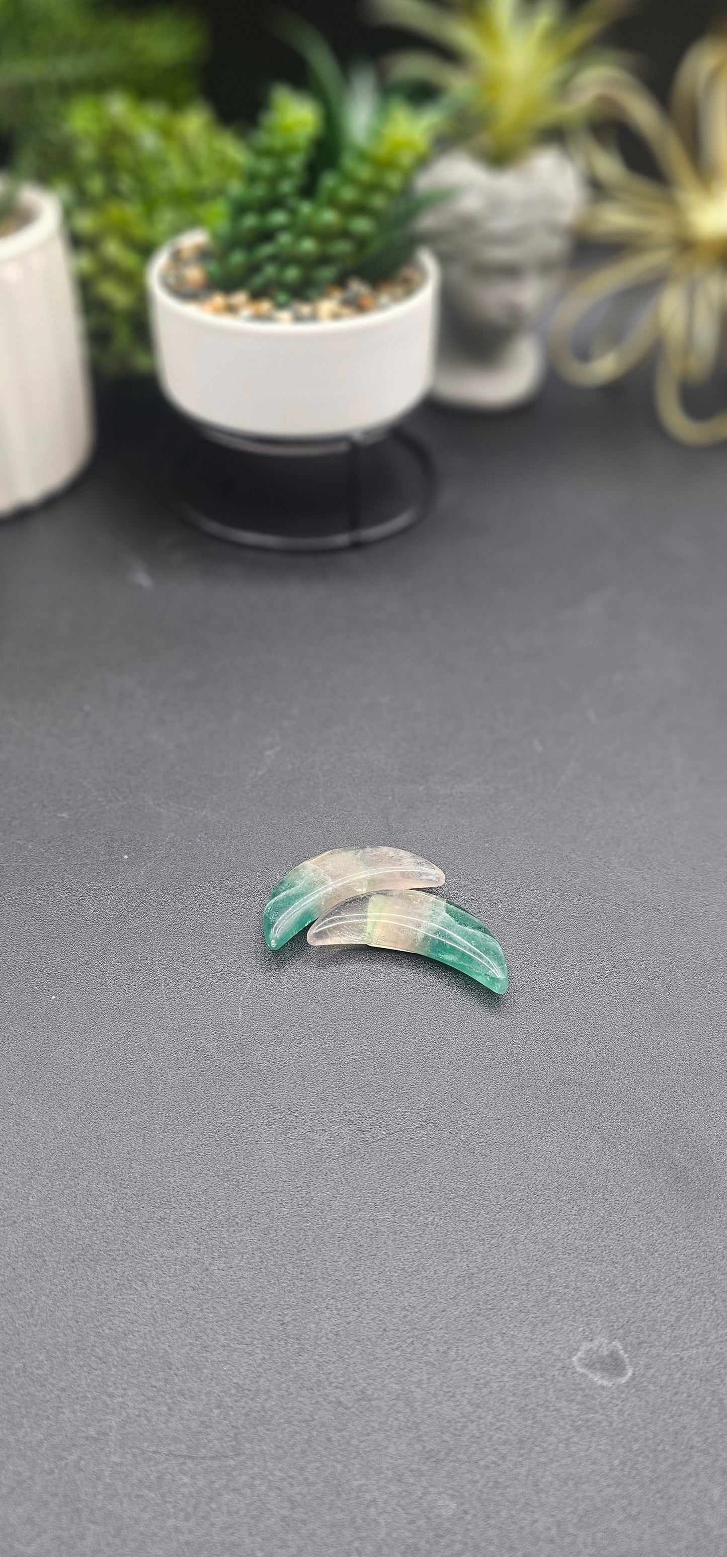 Fluorite moons