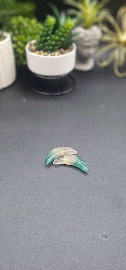 Fluorite moons