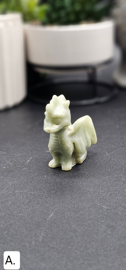 Green Calcite Spyro Dragon