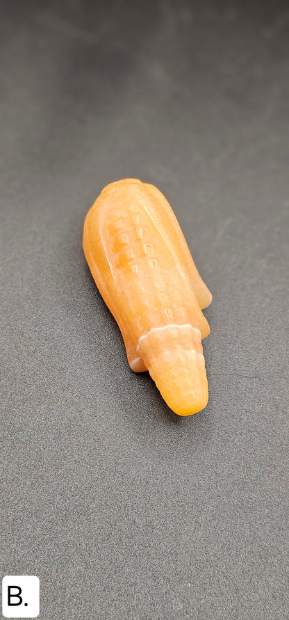 Orange Calcite Corn