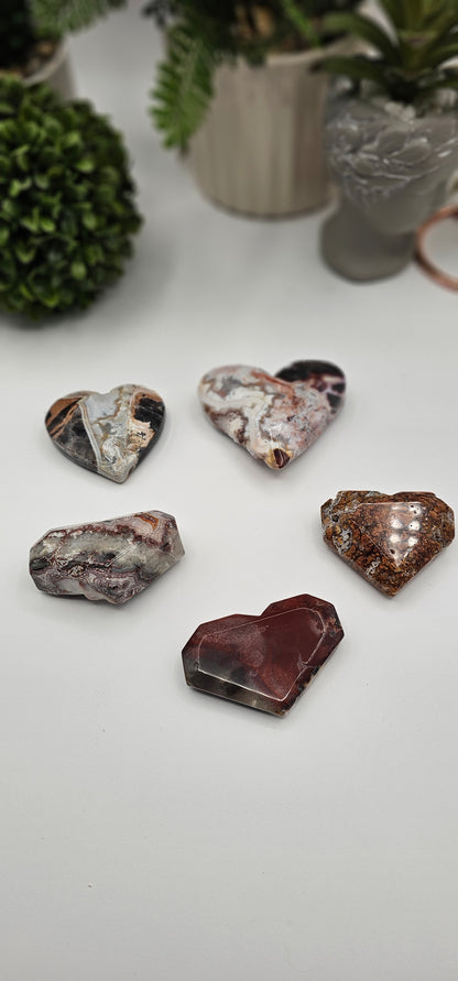 Mexican Crazy Lace Hearts