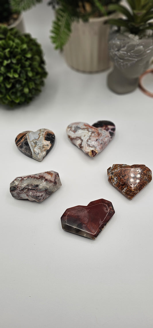 Mexican Crazy Lace Hearts