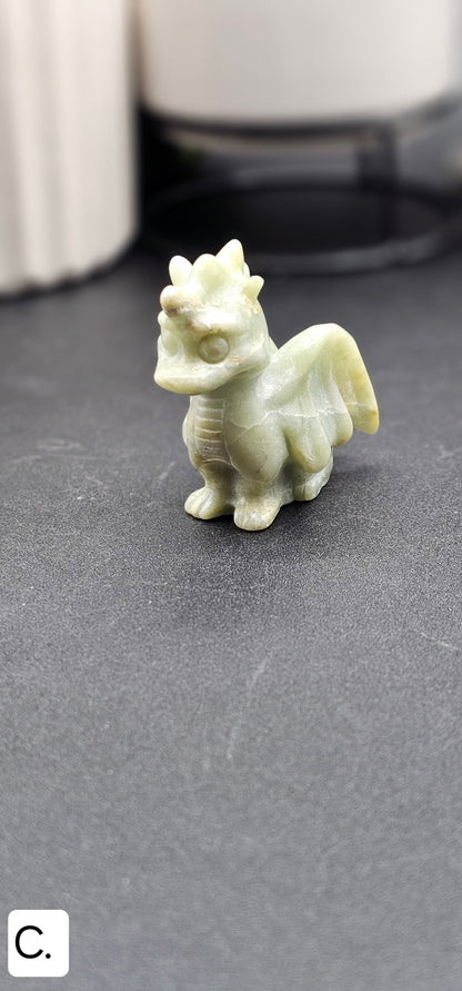 Green Calcite Spyro Dragon