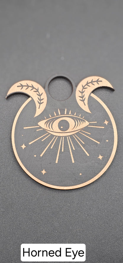 Wooden Occult Style Sphere Holder