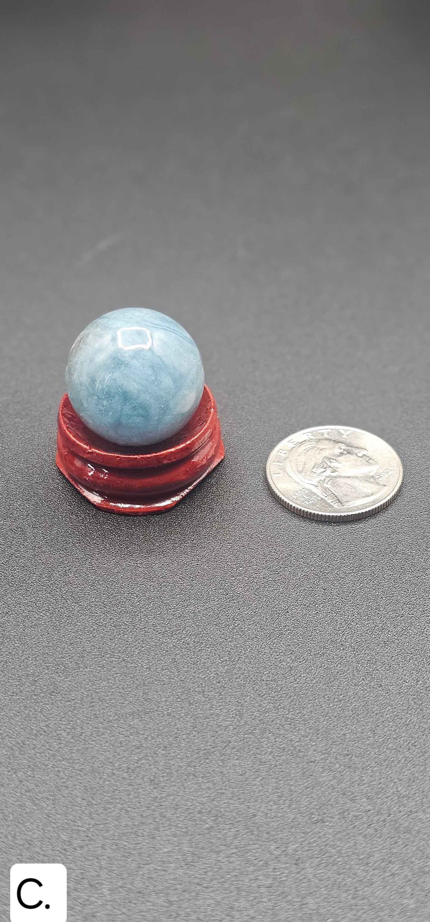 Aquamarine Mini Sphere