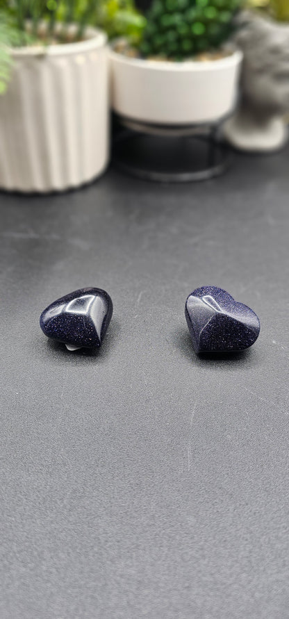 Small Blue Sandstone Heart