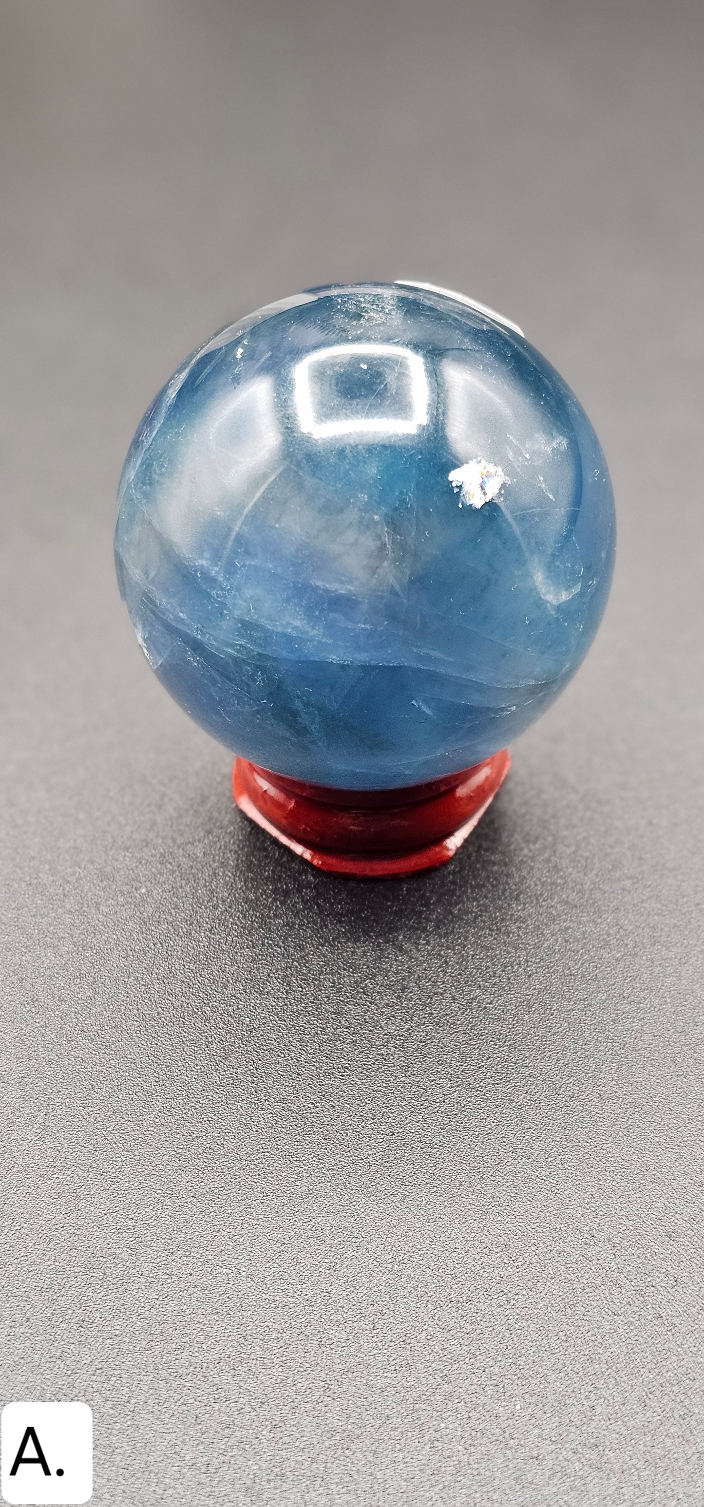 Blue Fluorite Spheres