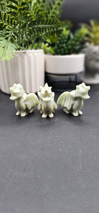 Green Calcite Spyro Dragon