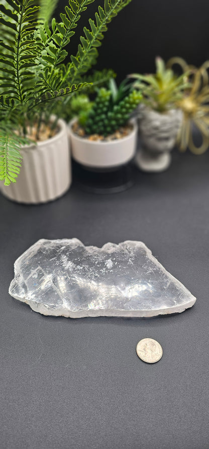 Raw Selenite Plate