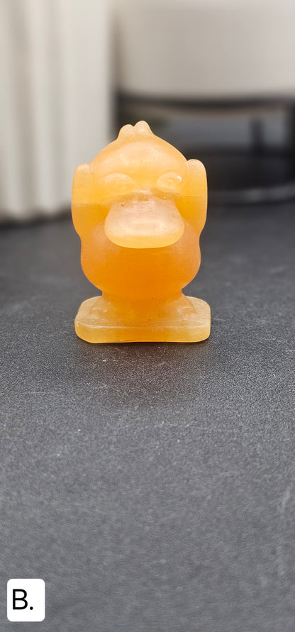 Orange Calcite Psyduck