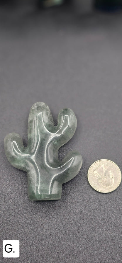 Beautiful Fluorite Saguaro Cactus