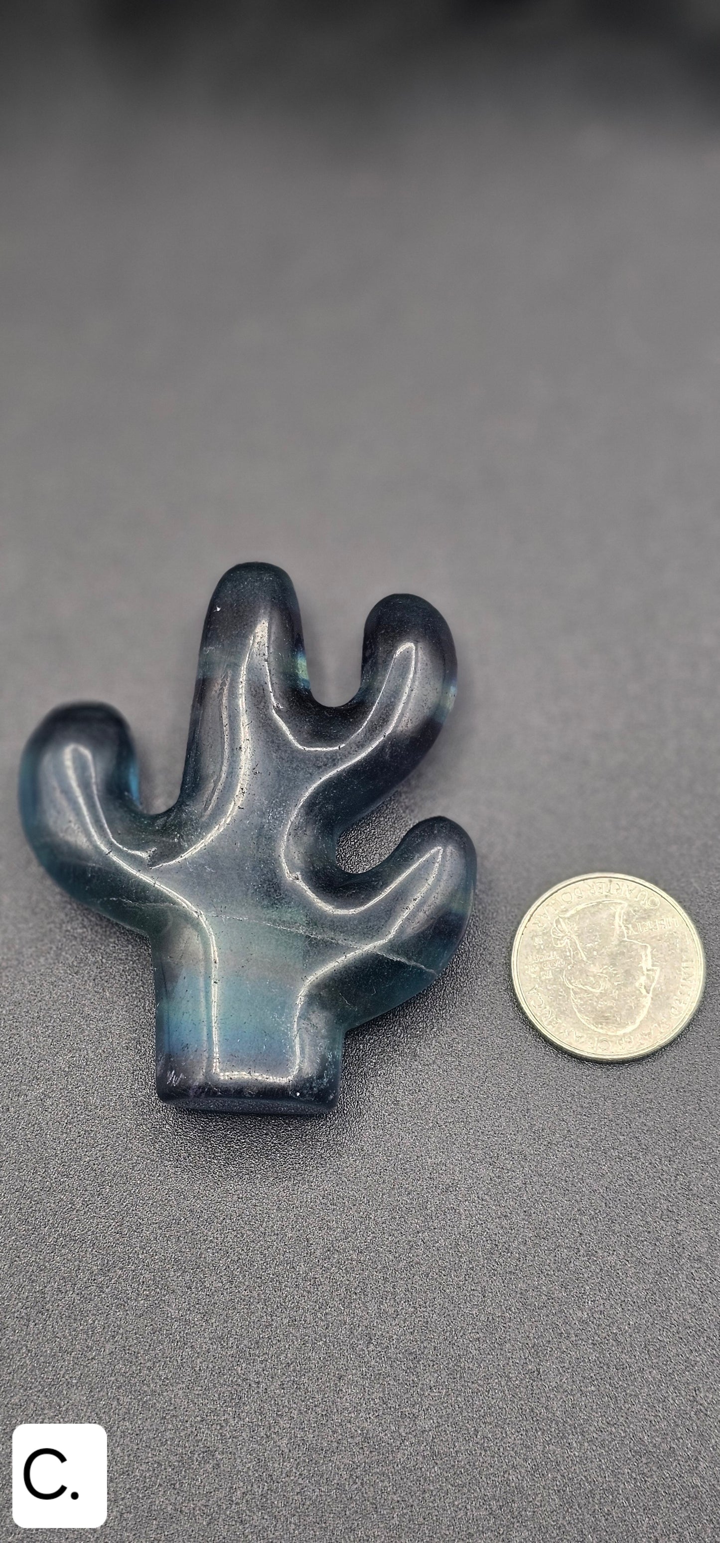 Beautiful Fluorite Saguaro Cactus