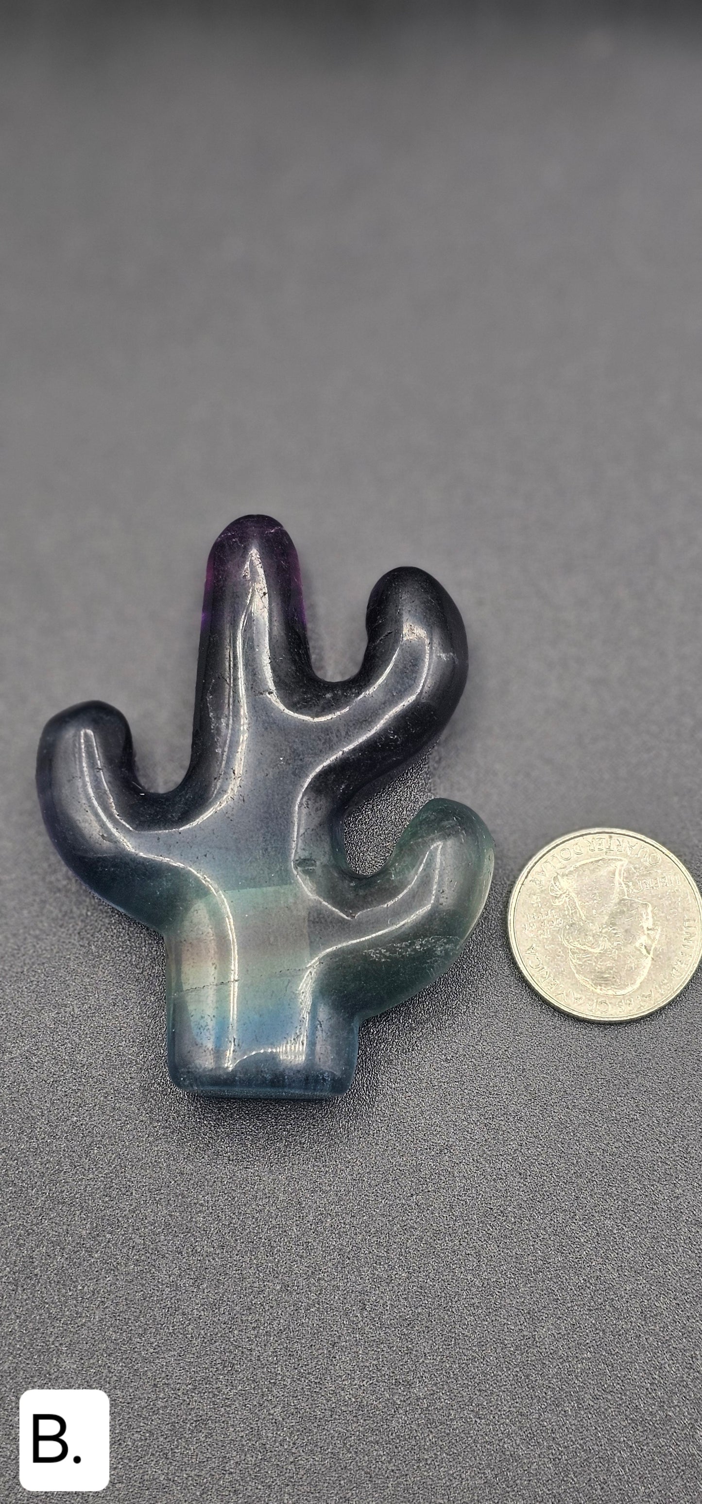 Beautiful Fluorite Saguaro Cactus