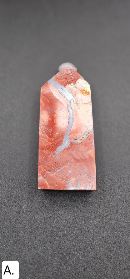 Pink Calcedony Tower
