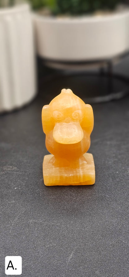 Orange Calcite Psyduck