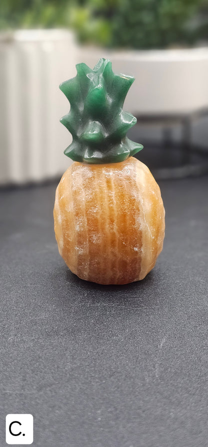 Yellow Calcite Pineapple